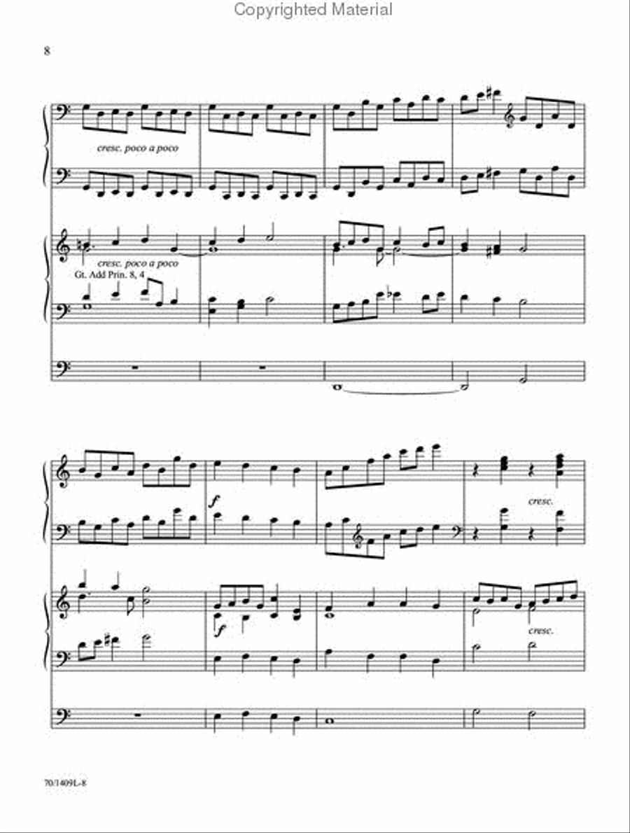 Christ Victorious! Organ scores gallery preview page 7