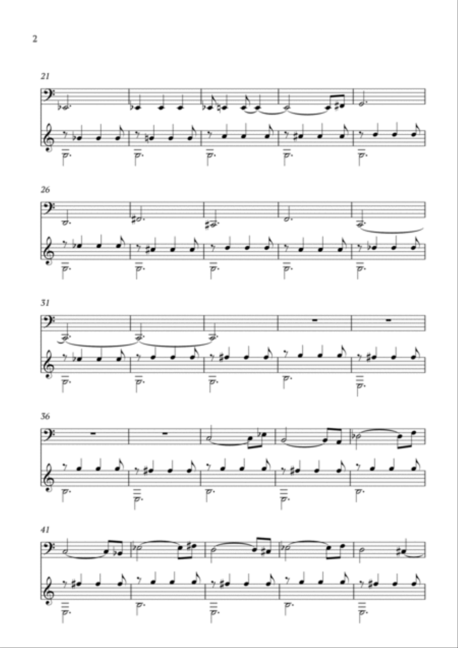 Children's Song No. 15 Bassoon scores gallery preview page 2