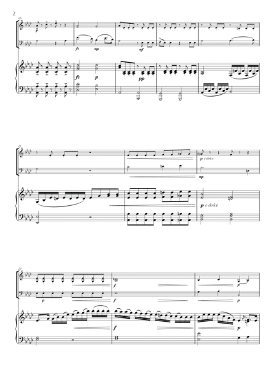 Classical Vienna Piano Trio scores gallery preview page 4