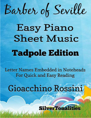 The Barber of Seville Easy Piano Sheet Music 2nd Edition