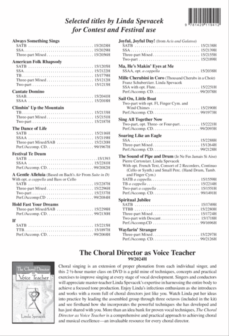 Bring Us Peace A Cappella scores gallery preview page 9