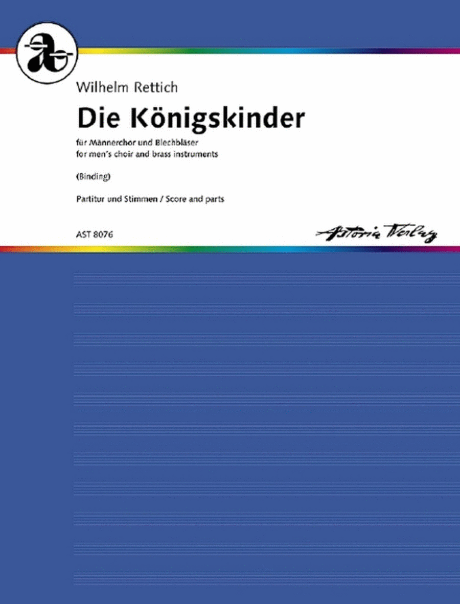 Die Königskinder op. 34 Nr.4A Men's Choir scores gallery preview page 1