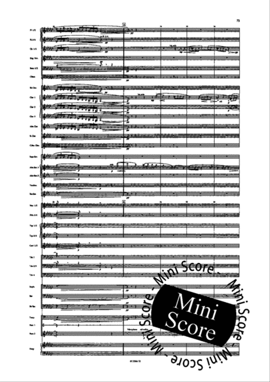 Fifth Symphony Concert Band scores gallery preview page 78