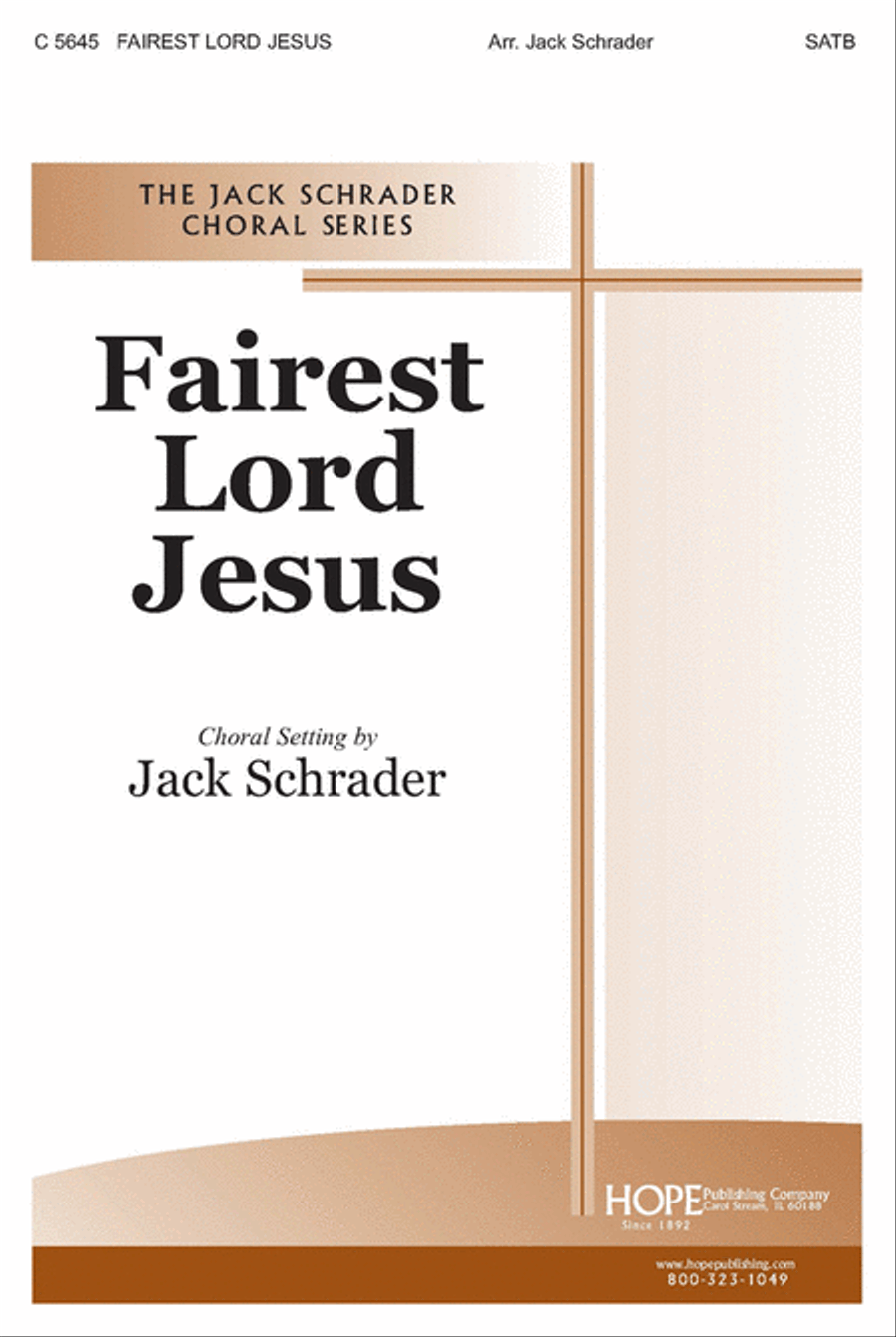 Fairest Lord Jesus Fairest Lord Jesus 4-Part scores gallery preview page 1