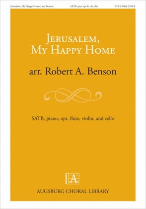 Book cover for Jerusalem My Happy Home