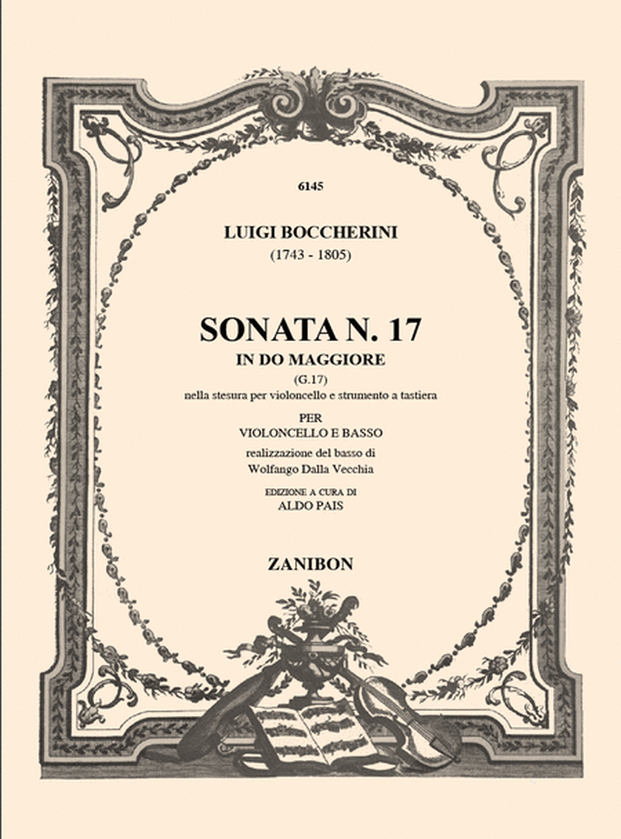 Sonata N. 17 In Do Magg. G. 17