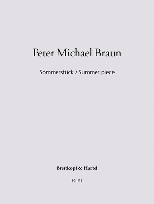 Sommerstueck / Summer piece
