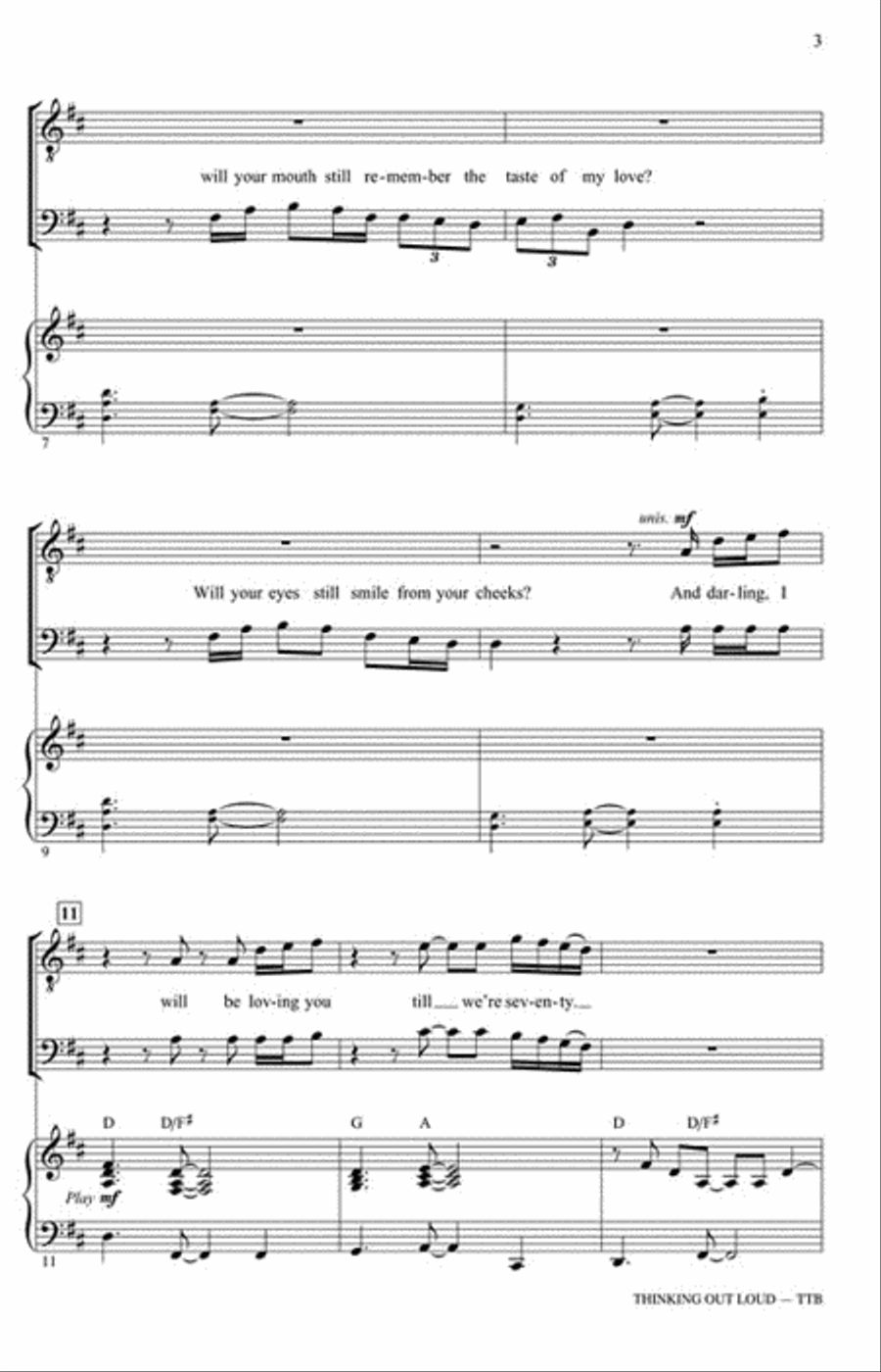 <br>Sheet music extract