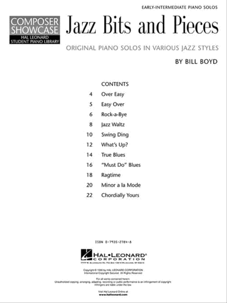Jazz Bits (And Pieces) Piano Method scores gallery preview page 2