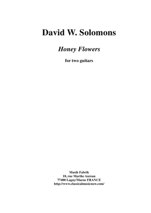 David Warin Solomons: Honey Flowers for two guitars