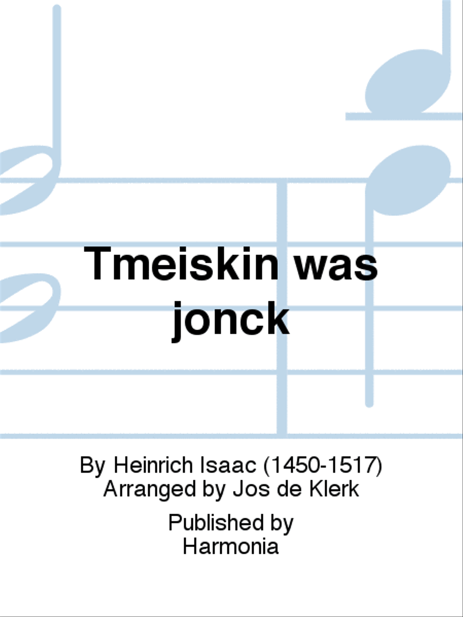 Tmeiskin was jonck Tmeiskin was jonck 4-Part scores gallery preview page 1