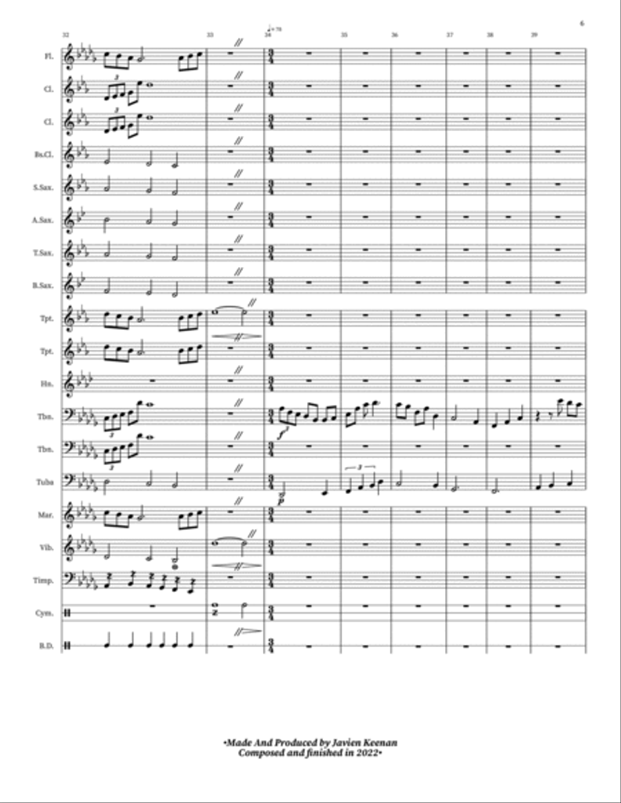 What We Used To Know What We Used To Know Concert Band scores gallery preview page 6