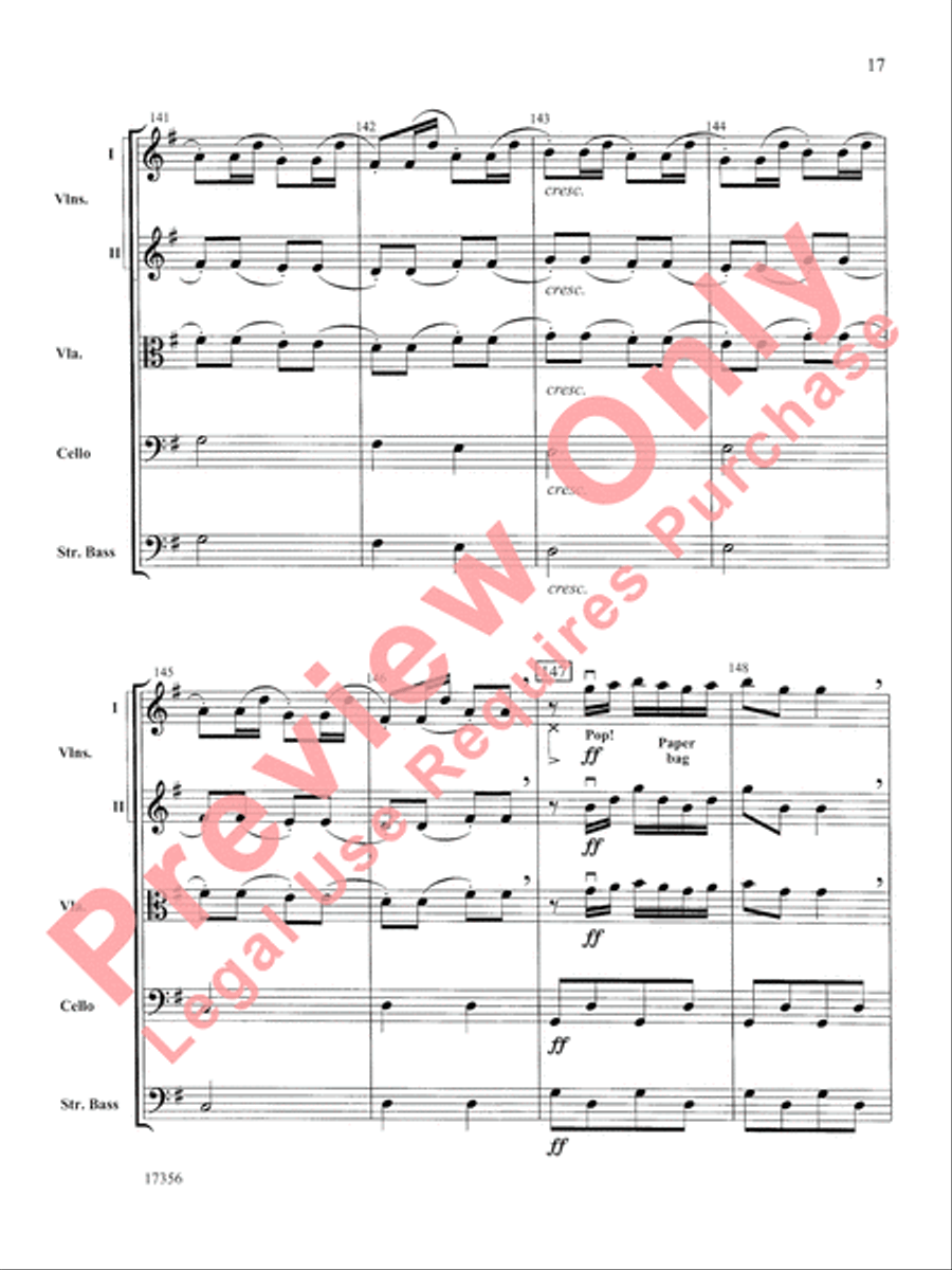 Alla Tchaikovsky String Orchestra scores gallery preview page 18