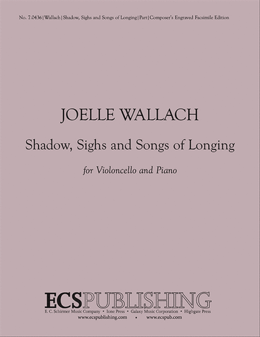 Shadows, Sighs and Songs of Longing Chamber Orchestra scores gallery preview page 1