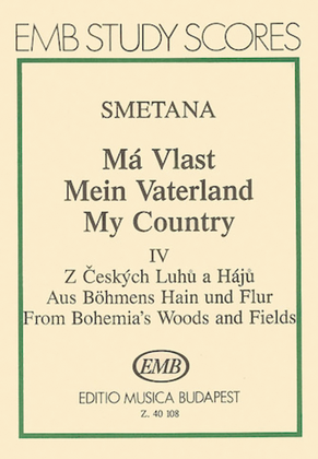 Book cover for From Bohemia's Forests & Groves Score From My Country Ma Vlast