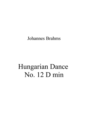 Hungarian Dance No. 12 D min