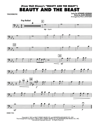 Beauty and the Beast (arr. Paul Lavender) - Trombone