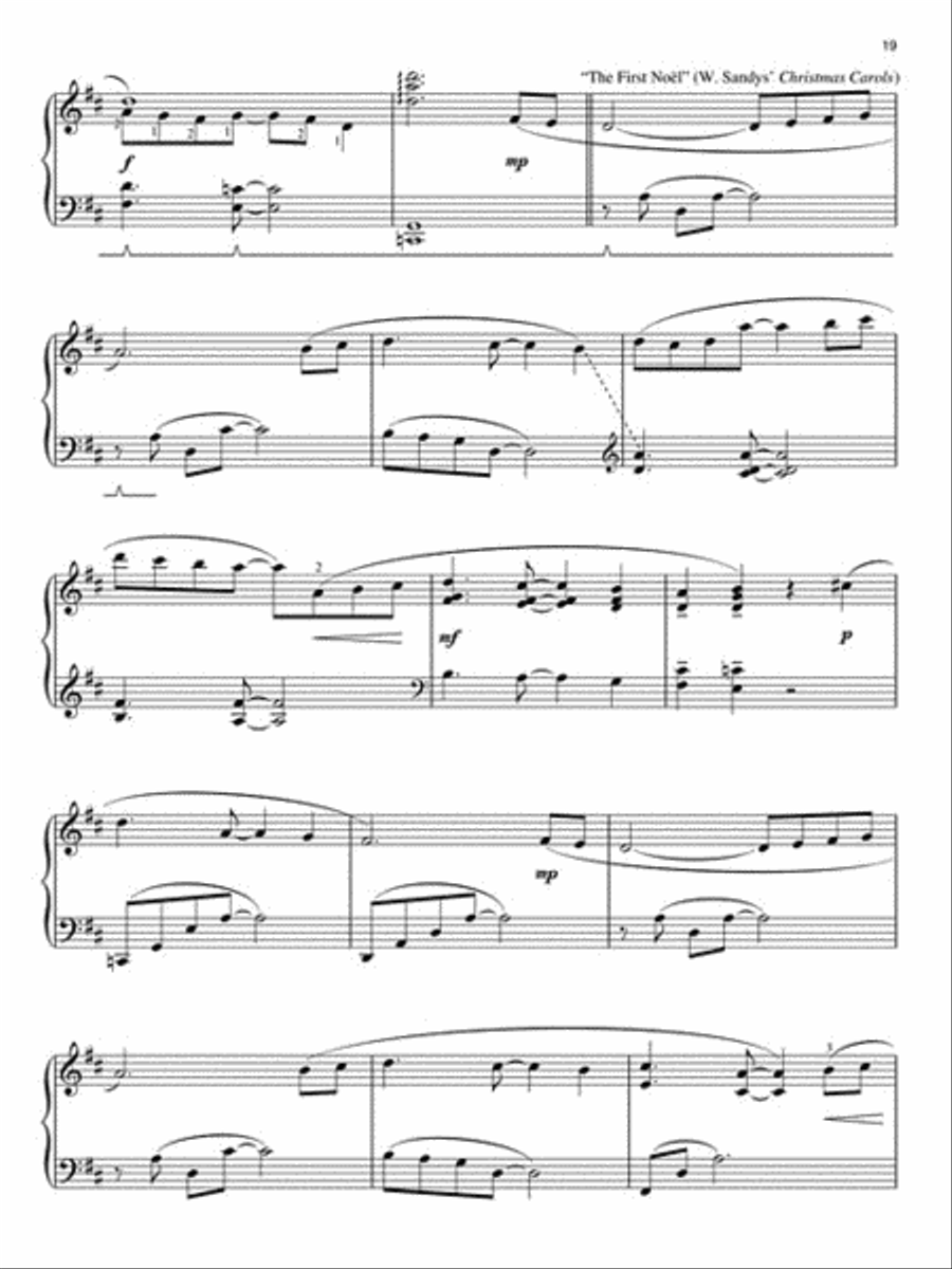 Christmas Medleys Piano Solo scores gallery preview page 3