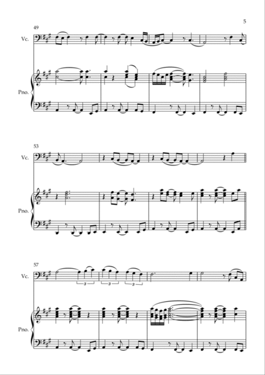 Stand By Me Piano scores gallery preview page 5