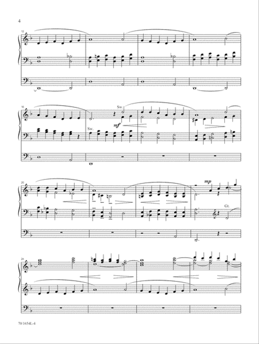 Autumn Praise Organ scores gallery preview page 4