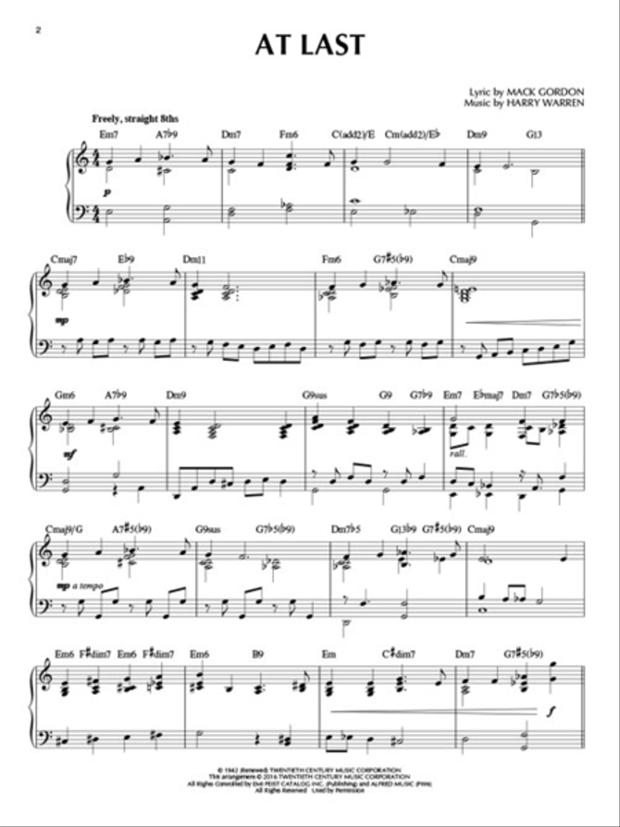 Candlelight Jazz Piano Solo scores gallery preview page 3