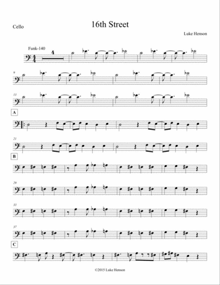 16th Street Percussion Ensemble scores gallery preview page 4