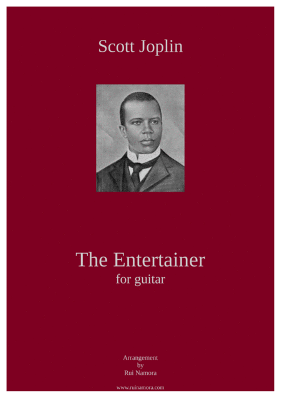 The Entertainer Guitar Tablature scores gallery preview page 1