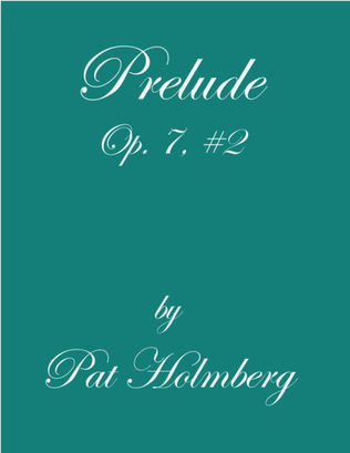 Prelude, Op. 7 #2