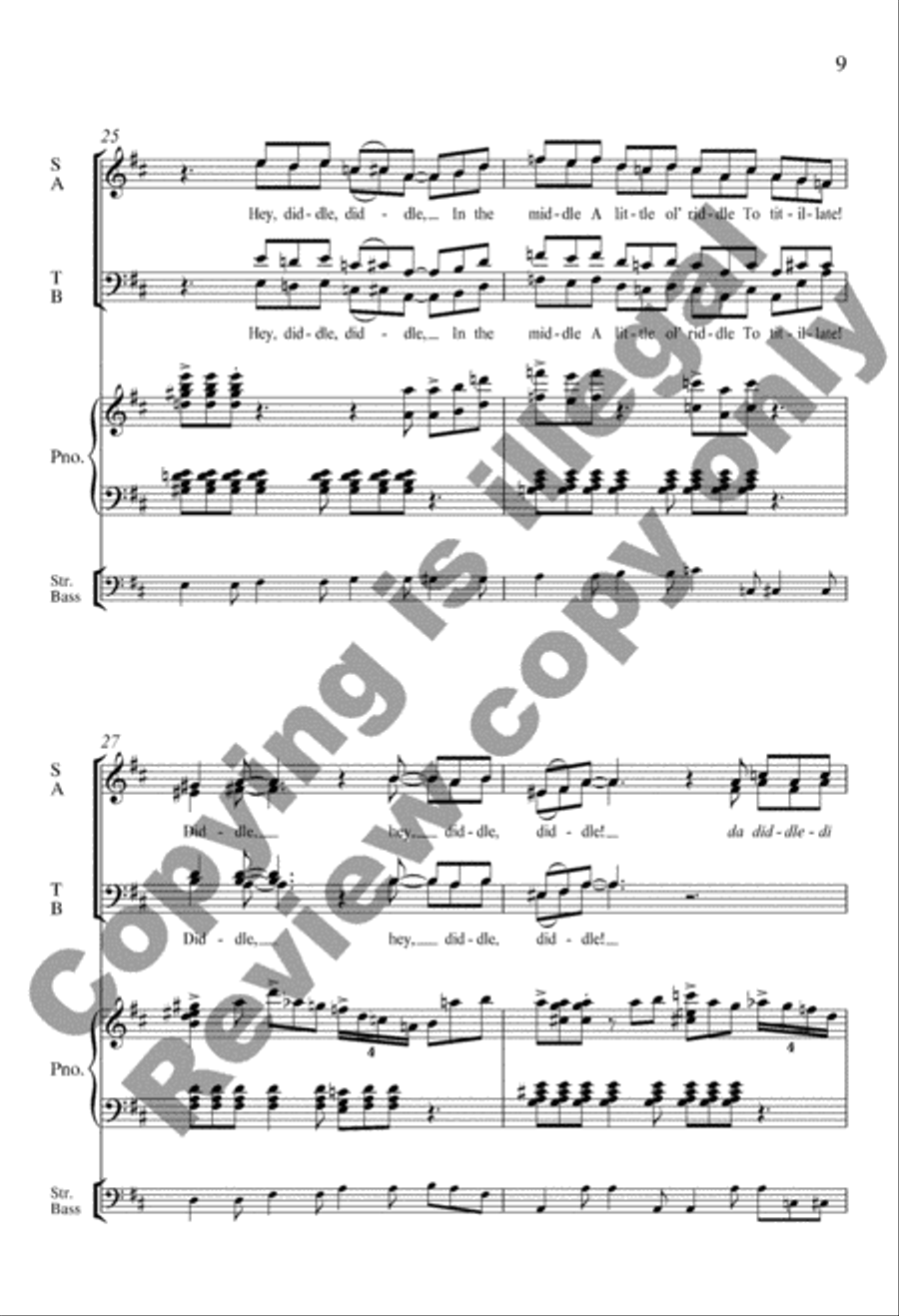 Hey, Diddle, Diddle Divisi scores gallery preview page 9