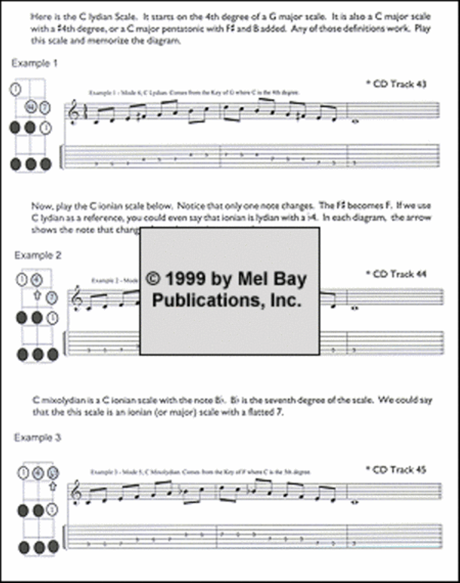 Advanced Modern Rock Guitar Improvisation Electric Guitar scores gallery preview page 2