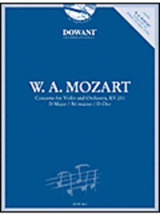 Book cover for Mozart: Concerto for Violin and Orchestra in D Major, KV 211
