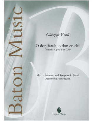 Book cover for O don fatale, o don crudel
