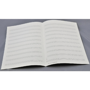 Music manuscript paper - Star 2000 10 staves