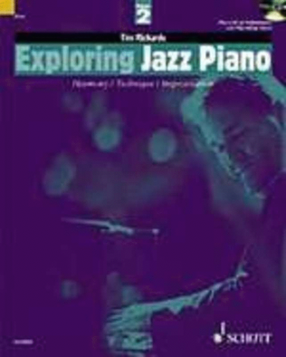 Book cover for Exploring Jazz Piano Book 2 Book/CD