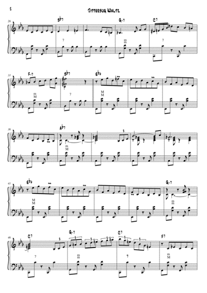 Jitterbug Waltz (Jazz Accordion) image number null