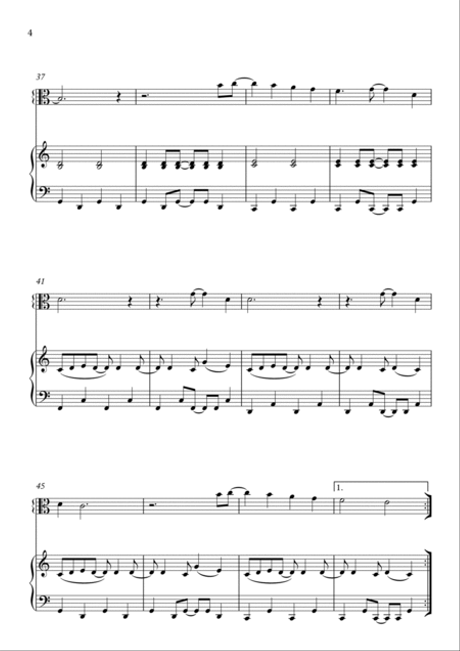 As It Was Viola scores gallery preview page 4