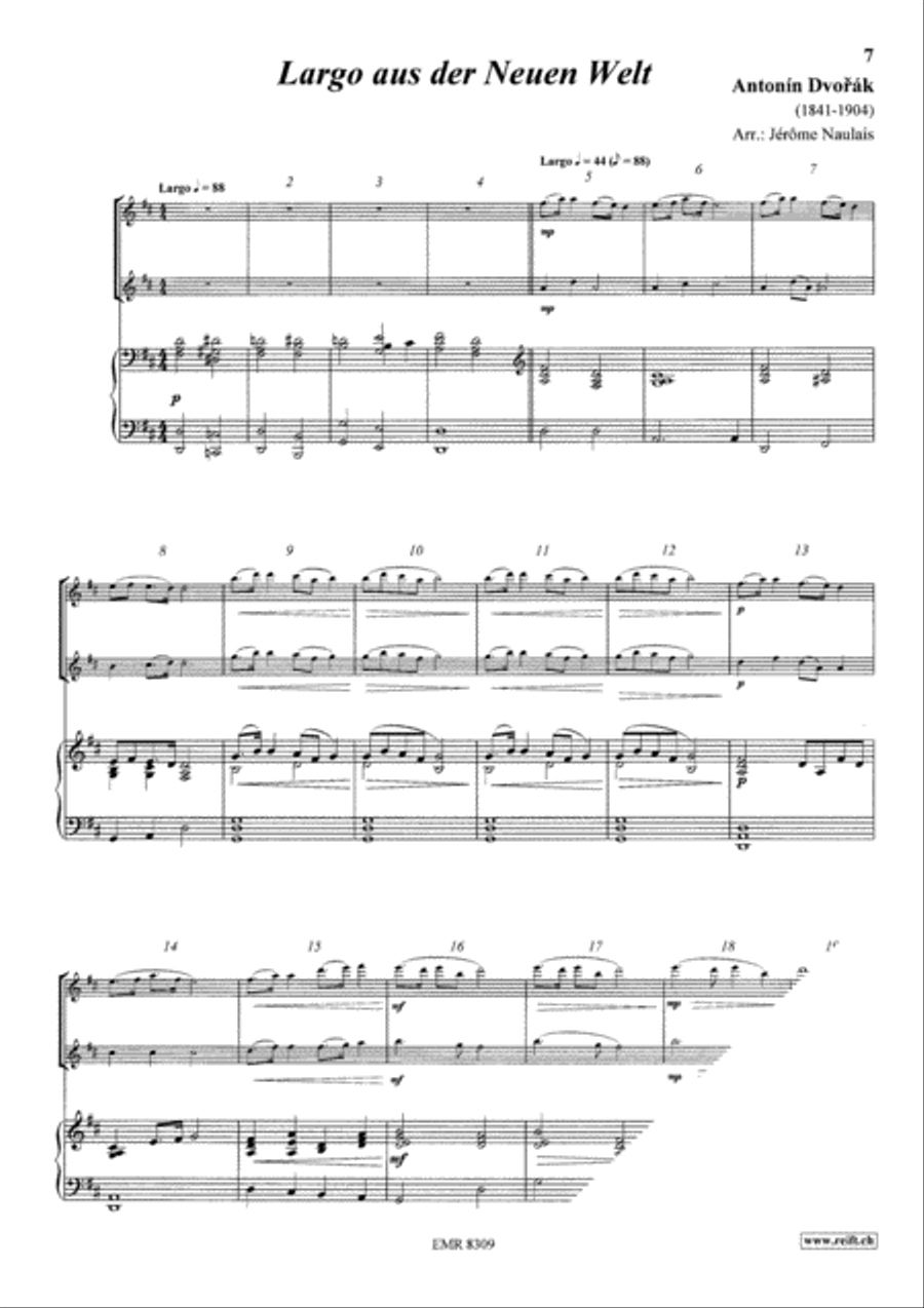 Album Volume 9 Flute Duet scores gallery preview page 5
