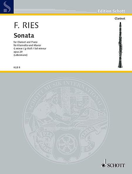 Ferdinand Ries : Sonata in G Minor, Op. 29