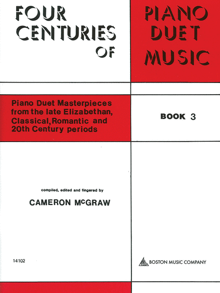 Four Centuries Of Piano Duet Music, Book 3