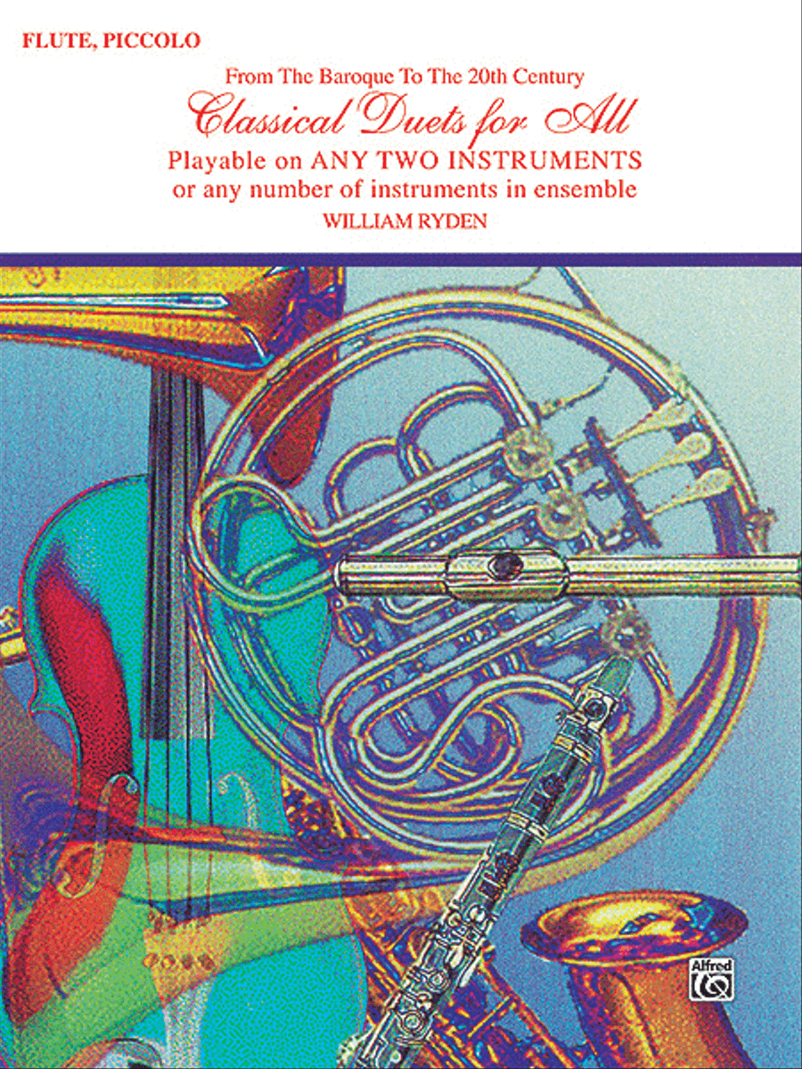 Classical Duets For All (Flute, Piccolo) Flute Duet scores gallery preview page 1
