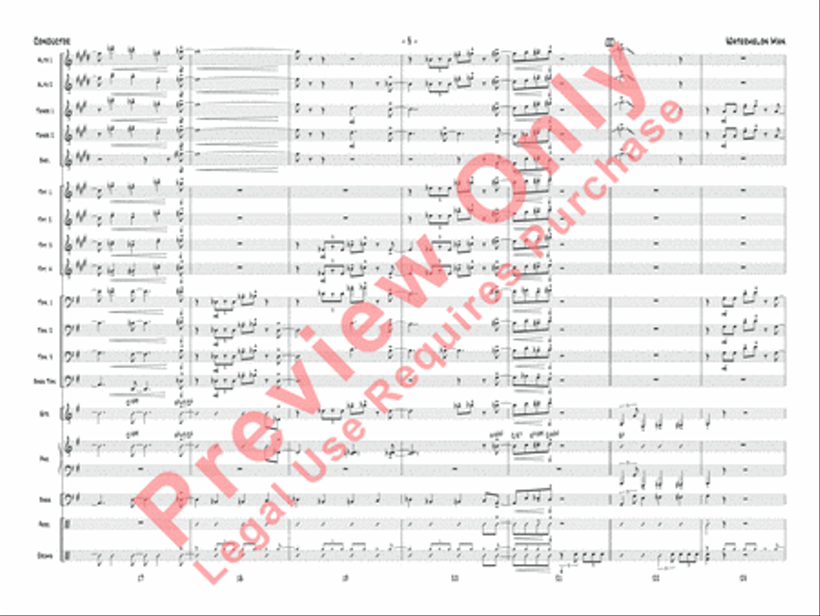 Watermelon Man Jazz Ensemble scores gallery preview page 30