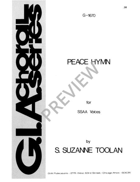 Peace Hymn image number null