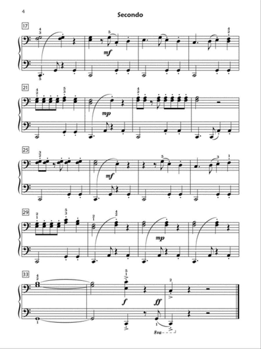 Premier Piano Course, Duet 3 Piano Method scores gallery preview page 4