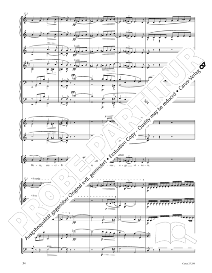 Stabat mater Stabat mater 4-Part scores gallery preview page 35