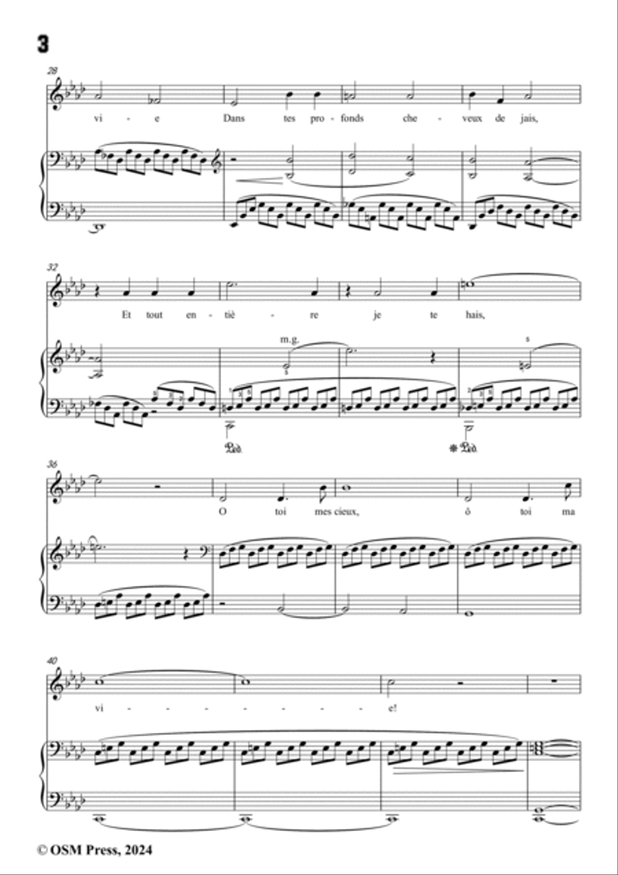 Paderewski-L'ennemie(1904),Op.22 No.12,in f minor Voice scores gallery preview page 4