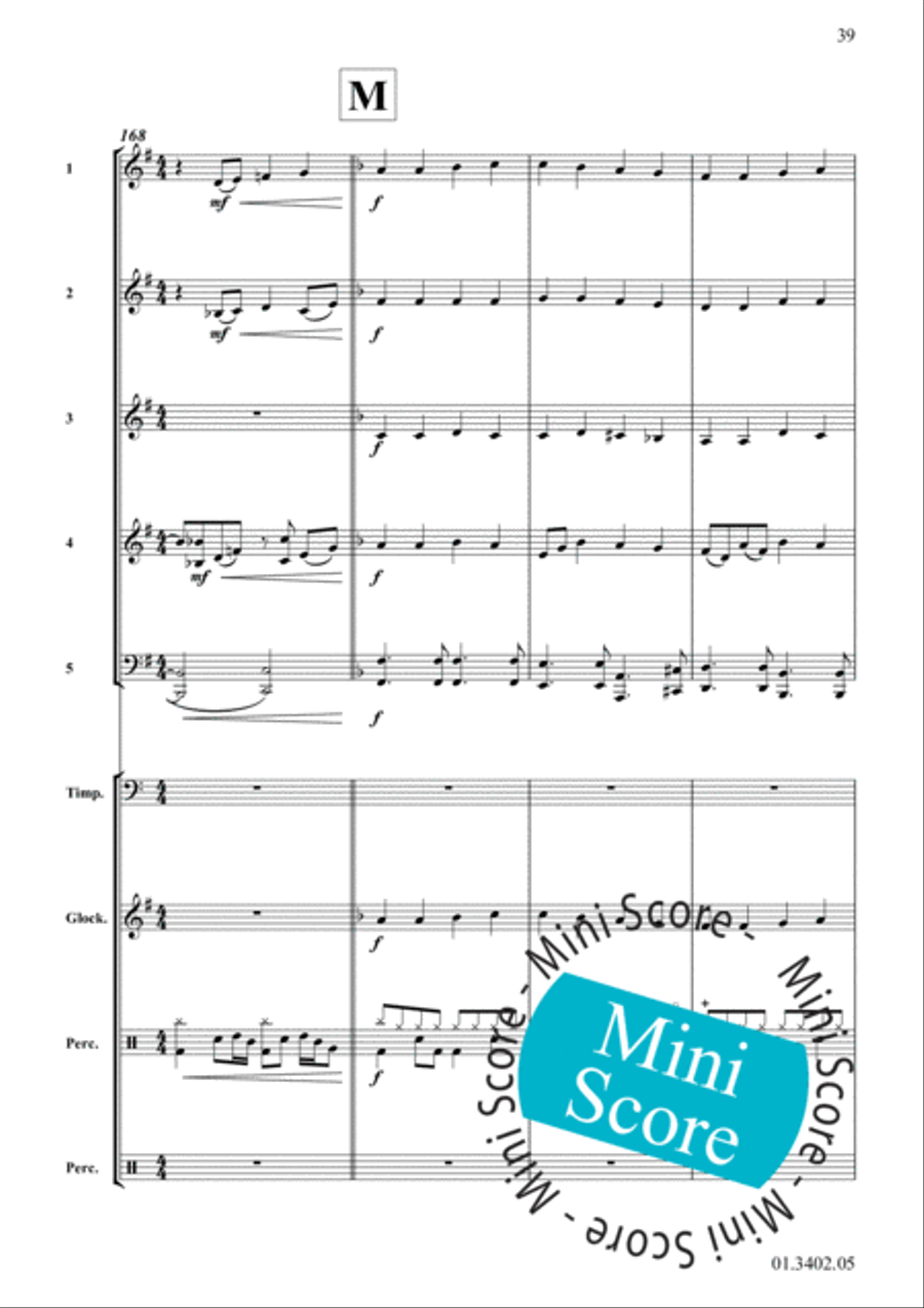 The Great Beethoven Bonanza Concert Band scores gallery preview page 43