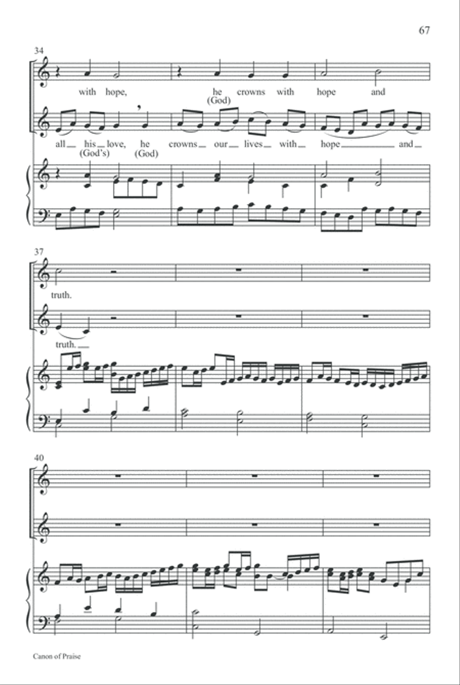Easy Anthems, Vol. 5 3-Part scores gallery preview page 70