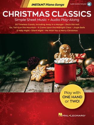 Book cover for Christmas Classics – Instant Piano Songs