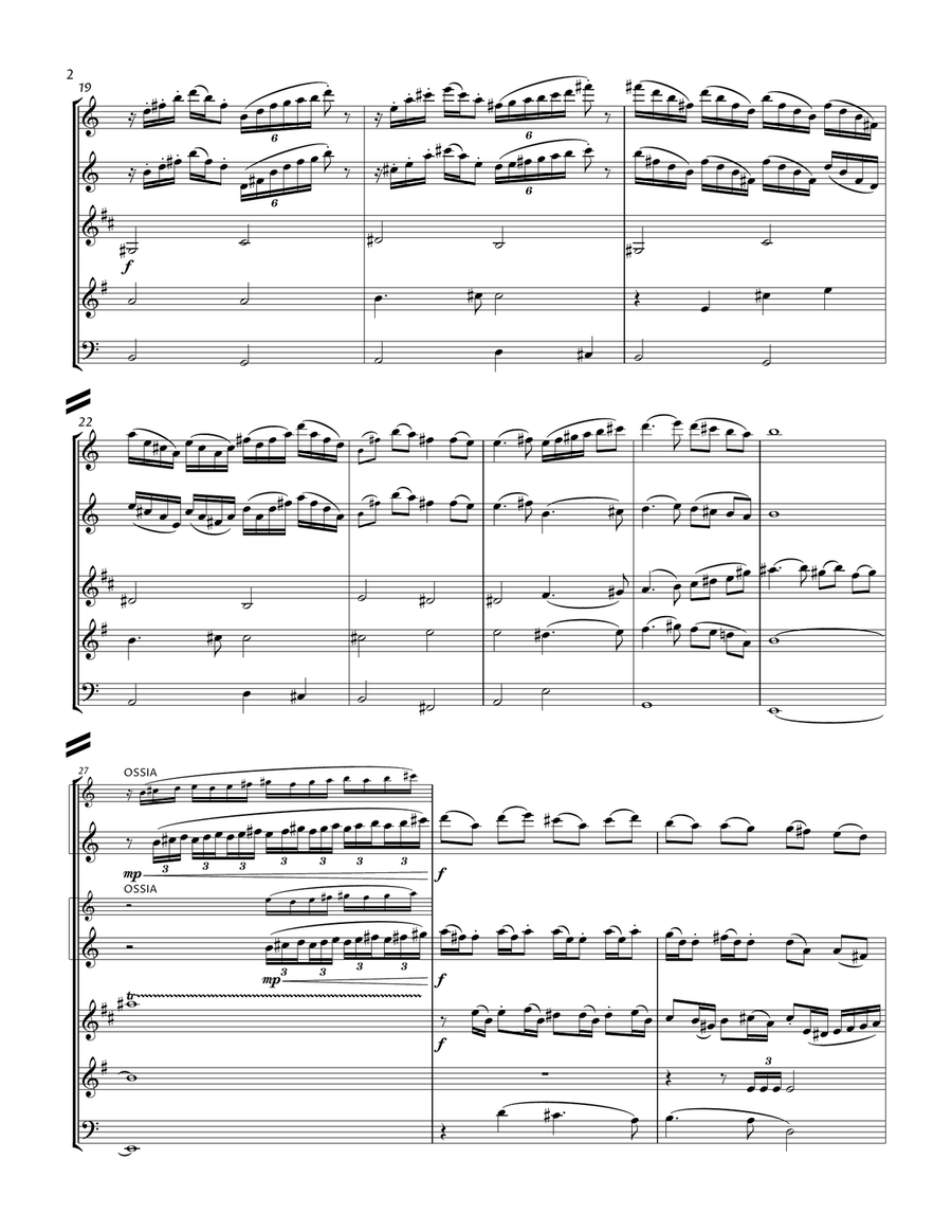 Test Drive Test Drive Woodwind Quintet scores gallery preview page 2