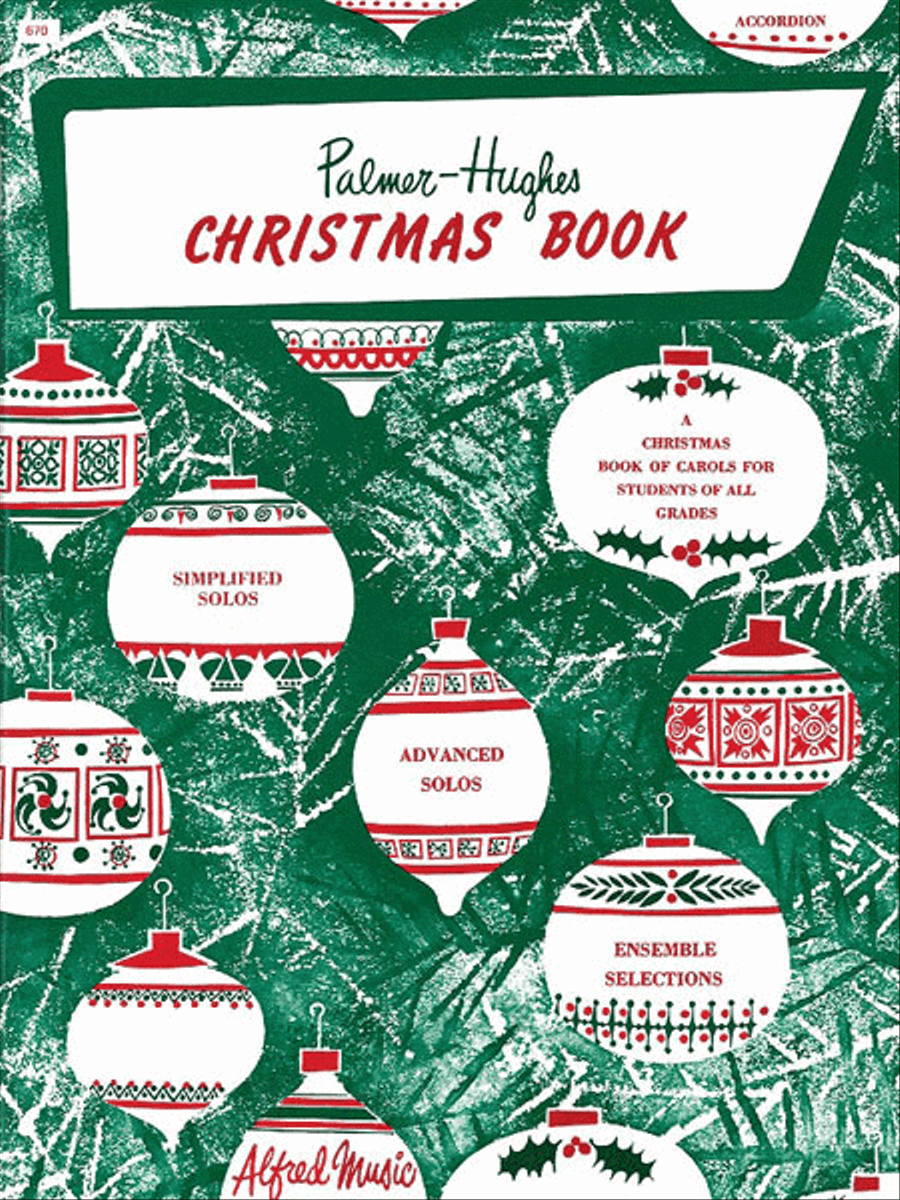 Palmer-Hughes Christmas Book Accordion scores gallery preview page 1